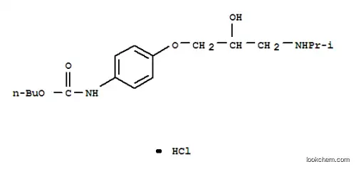 [3-[4-(부톡시카보닐아미노)페녹시]-2-하이드록시-프로필]-프로판-2-일-아잔 염화물