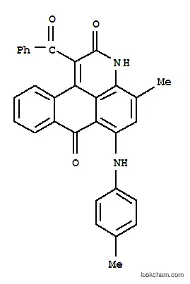1-ベンゾイル-4-メチル-6-[(4-メチルフェニル)アミノ]-3H-ジベンゾ[f,ij]イソキノリン-2,7-ジオン