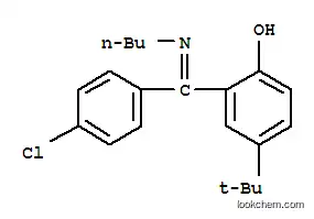 페놀, 2-((부틸이미노)(4-클로로페닐)메틸)-4-(1,1-디메틸에틸)-