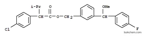 (3-((4-플루오로페닐)메톡시메틸)페닐)메틸 4-클로로-알파-(1-메틸에틸)벤젠아세테이트