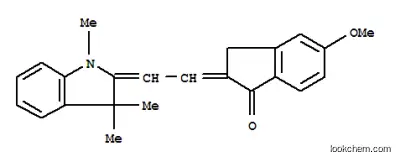 5-メトキシ-2-[2-(1,3,3-トリメチル-2,3-ジヒドロ-1H-インドール-2-イリデン)エチリデン]-2,3-ジヒドロ-1H-インデン-1-オン