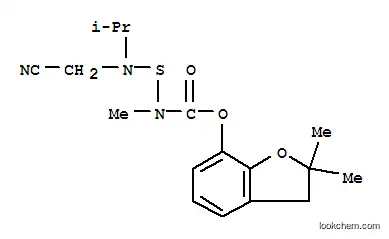 (2,2-디메틸-3H-벤조푸란-7-일) N-(시아노메틸-프로판-2-일-아미노)술 파닐-N-메틸-카르바메이트