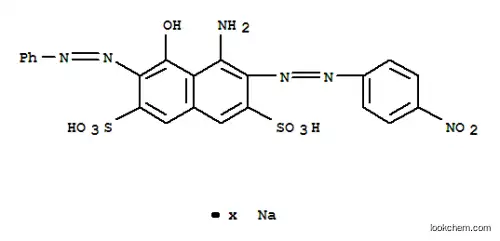 4-아미노-5-하이드록시-3-[(4-니트로페닐)아조]-6-(페닐아조)나프탈렌-2,7-디설폰산, 나트륨염