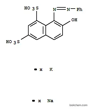 칼륨 나트륨 7-히드록시-8-(페닐아조)나프탈렌-1,3-디술포네이트