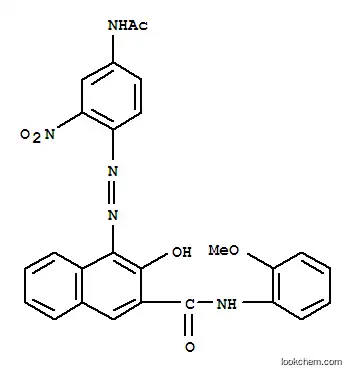 4-[[4-(アセチルアミノ)-2-ニトロフェニル]アゾ]-3-ヒドロキシ-N-(2-メトキシフェニル)-2-ナフタレンカルボアミド
