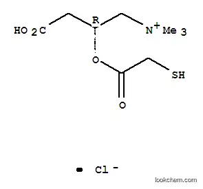 (R)-3-카르복시-2-((머캅토아세틸)옥시)-N,N,N-트리메틸-1-프로판아미늄 클로라이드