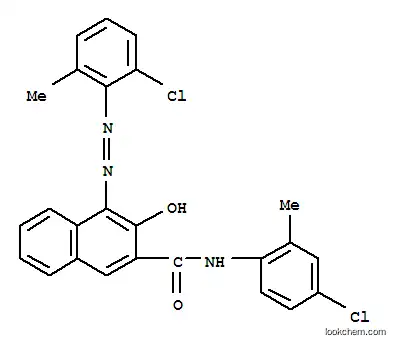 N-(4-クロロ-2-メチルフェニル)-4-[(2-クロロ-6-メチルフェニル)アゾ]-3-ヒドロキシ-2-ナフタレンカルボアミド