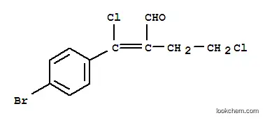 2-[(4-ブロモフェニル)クロロメチレン]-4-クロロブタナール