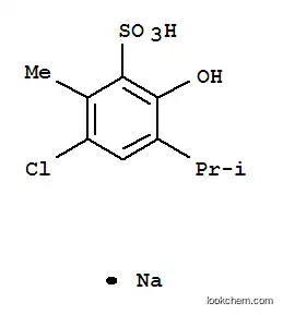 나트륨 6-클로로-3-히드록시-4-이소프로필톨루엔-2-술포네이트
