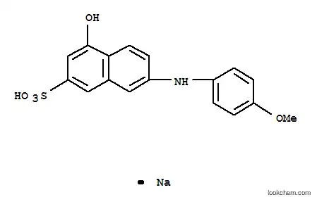 나트륨 4- 히드 록시 -7-[(4- 메 톡시 페닐) 아미노] 나프탈렌 -2- 술포 네이트