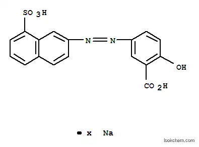 2-ヒドロキシ-5-[(8-スルホナフタレン-2-イル)アゾ]安息香酸/ナトリウム