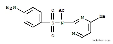 N-[(p-아미노페닐)술포닐]-N-(4-메틸-2-피리미디닐)아세트아미드