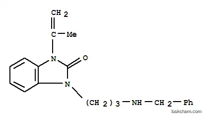 1,3-ジヒドロ-1-(1-メチルエテニル)-3-[3-(ベンジルアミノ)プロピル]-2H-ベンゾイミダゾール-2-オン