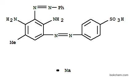나트륨 p-[[4,6-디아미노-5-(페닐아조)-m-톨릴]아조]벤젠설폰산염