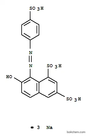 트리 소듐 7- 하이드 록시 -8-[(4- 설포 나토 페닐) 아조] 나프탈렌 -1,3- 디 설포 네이트