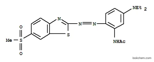 N-[5-(디에틸아미노)-2-[[6-(메틸술포닐)-2-벤조티아졸릴]아조]페닐]아세트아미드