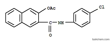 3-[(4-クロロフェニル)カルバモイル]ナフタレン-2-イル アセタート