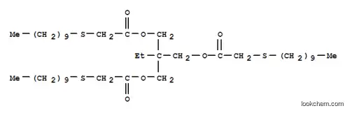 ビス[(デシルチオ)酢酸]2-[[[(デシルチオ)アセチル]オキシ]メチル]-2-エチル-1,3-プロパンジイル