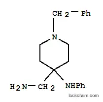 4-(アミノメチル)-1-ベンジル-N-フェニルピペリジン-4-アミン