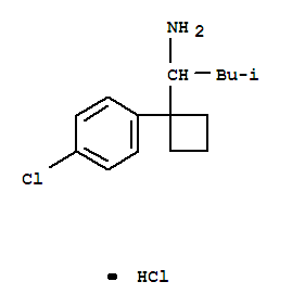 1-[1-(4-Chlorophenyl)cyclobutyl]-3-methylbutylaminehydrochloride
