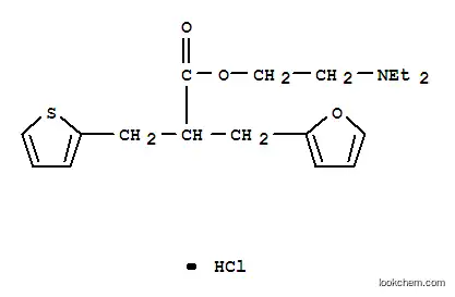 2-(디에틸아미노)에틸 알파-(2-티에닐메틸)푸란-2-프로피오네이트 염산염