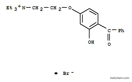[2-(4-벤조일-3-히드록시페녹시)에틸]트리에틸암모늄 브로마이드