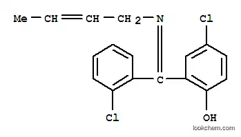 페놀, 2-((2-부테닐이미노)(2-클로로페닐)메틸)-4-클로로-