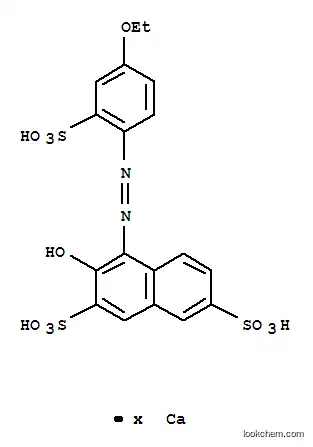 4-[(4-エトキシ-2-スルホフェニル)アゾ]-3-ヒドロキシ-2,7-ナフタレンジスルホン酸/カルシウム,(1:x)