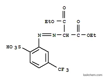 2-[[2-スルホ-5-(トリフルオロメチル)フェニル]アゾ]プロパン二酸1,3-ジエチル