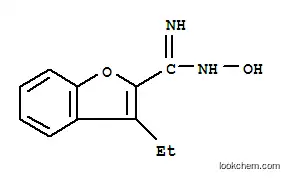 3-에틸-N-하이드록시-2-벤조푸란카복시이미드아미드
