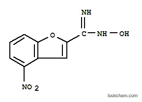 2-벤조푸란카복시이미드아미드, N-하이드록시-4-니트로-