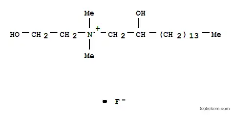 (2-히드록시에틸)(2-히드록시헥사데실)디메틸암모늄 플루오라이드