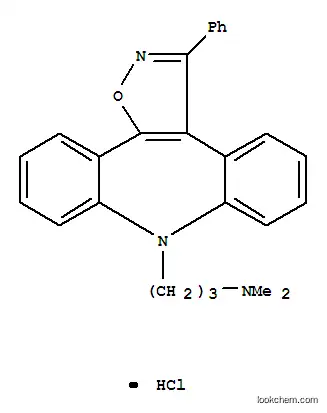 (감마-디메틸아미노프로필)-8 페닐-3(디벤조(b,f)이속사졸로(4,5-d)) 8H 아제핀 염화수화물