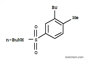 N- 부틸 3-BROMO-4-METHYLBENZENESULFONAMIDE
