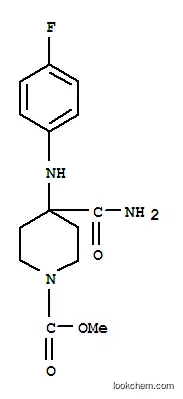 메틸 4-(카바모일)-4-[(4-플루오로페닐)아미노]피페리딘-1-카복실레이트