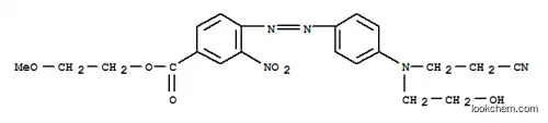 4-[[4-[(2-シアノエチル)(2-ヒドロキシエチル)アミノ]フェニル]アゾ]-3-ニトロ安息香酸2-メトキシエチル
