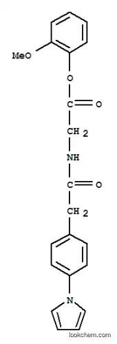글리신, N-((4-(1H-피롤-1-일)페닐)아세틸)-, 2-메톡시페닐 에스테르