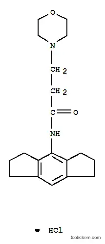 N- (1,2,3,5,6,7- 헥사 하이드로 -s- 인다 센 -4- 일) -3- 모르 폴린 -4- 일-프로판 아미드 히드로 클로라이드