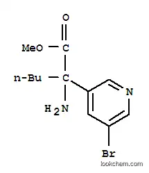 메틸 2- 아미노 -2- (5- 브로 모 피리딘 -3- 일) 헥사 노 에이트