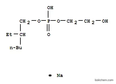 나트륨 2-에틸헥실 2-히드록시에틸 포스페이트