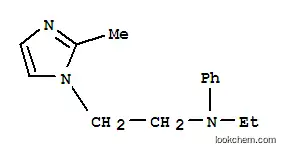 N-에틸-N-[2-(2-메틸-1H-이미다졸-1-일)에틸]아닐린