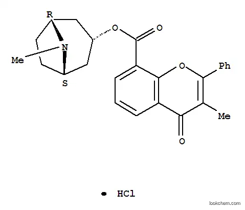 3-트로피닐 3-메틸플라본-8-카르복실레이트 염산염