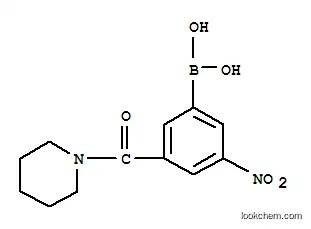 3-니트로-5-(피페리딘-1-일카르보닐)벤젠붕소산