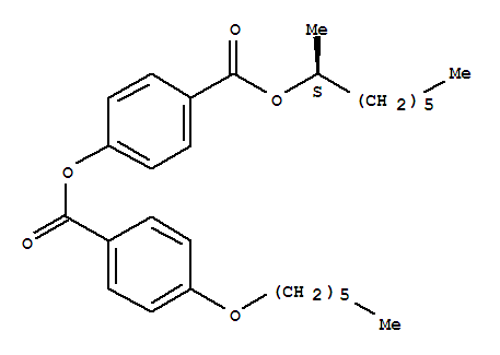 S-(+)-2-Octyl 4-(4-hexyloxybenzoyloxy)benzoate  CAS 87321-20-8