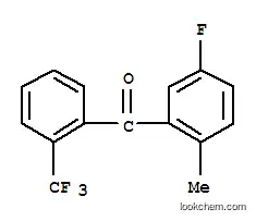 (5-フルオロ-2-メチルフェニル)[2-(トリフルオロメチル)フェニル]メタノン
