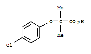 ClofibricAcid;Propanoicacid,2-(4-chlorophenoxy)-2-methyl-