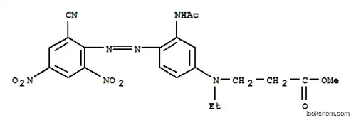 메틸 N-[3-(아세틸아미노)-4-[(2-시아노-4,6-디니트로페닐)아조]페닐]-N-에틸-베타-알라니네이트