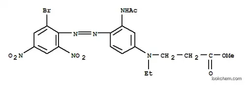 메틸 N-[3-(아세틸아미노)-4-[(2-브로모-4,6-디니트로페닐)아조]페닐]-N-에틸-베타-알라니네이트