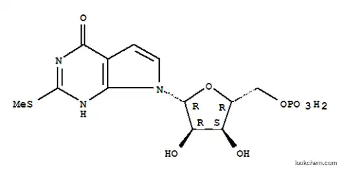 폴리(2-메틸티오-7-데아자이노신산)