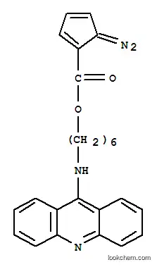 9-(6-(2-디아조시클로펜타디에닐카르보닐옥시)헥실아미노)아크리딘
